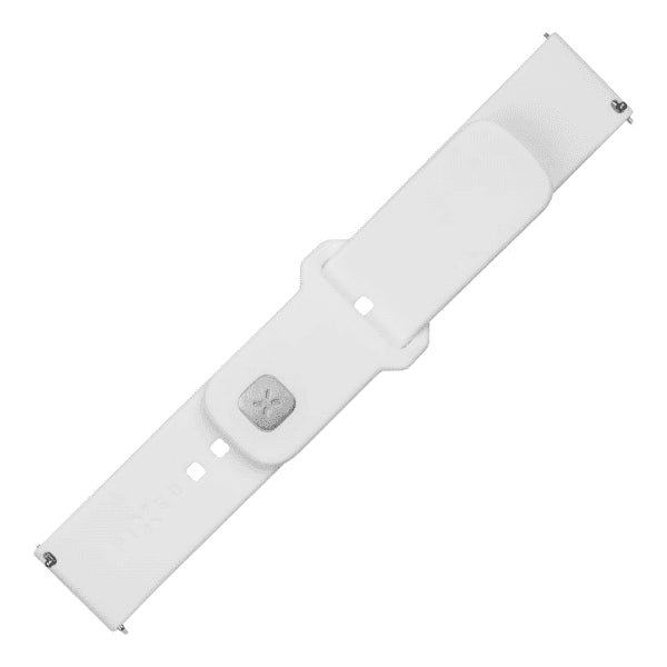 Repareret Samsung Galaxy Watch 22mm Rem Silikone Sporty Rem Hvid