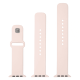 Fikseret Apple Watch 38/40/41/42mm Rem Silikone Sporty Rem Rosa