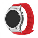 Faste Garmin QuickFit 26mm Armbånd Nylonrem Rød