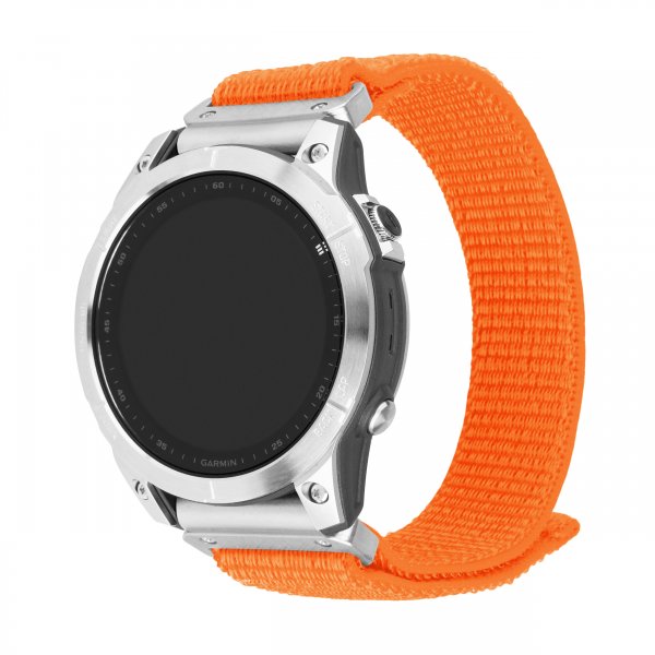 Garmin QuickFit 26mm armbånd nylonrem orange