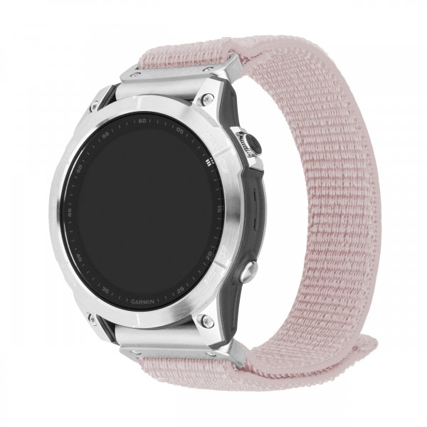 Fastmonteret Garmin QuickFit 22mm Nylonrem Roseguld