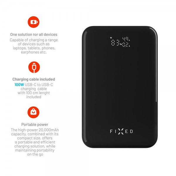 Fixed Powerbank Zen 20 Pro 20.000 mAh 130W