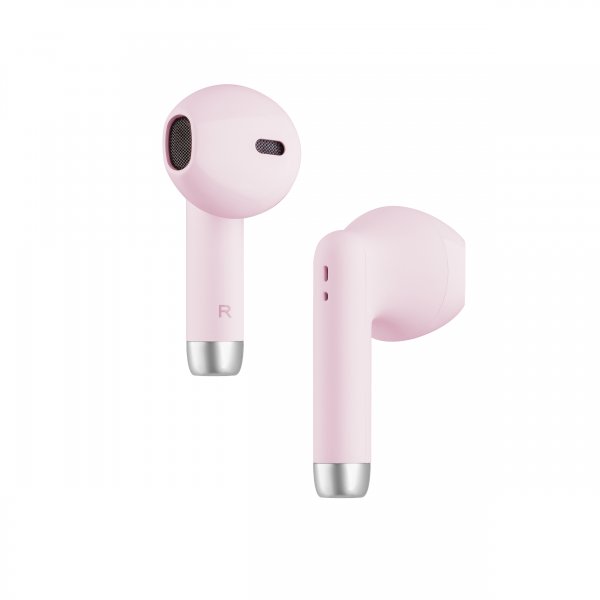 Faste trådløse hovedtelefoner True Wireless Headphones Rosa
