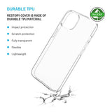 Fixed iPhone 14/iPhone 15 Skal ReStory Transparent