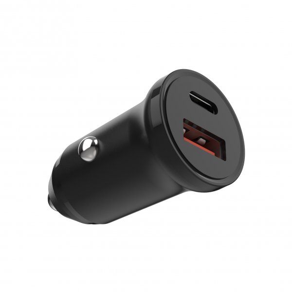 Fast Billader USB-C/USB-A 20W
