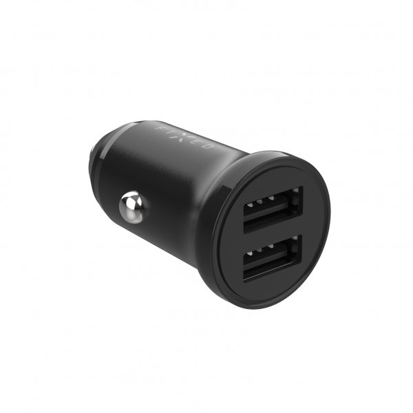 Fast Mini Billader med USB-C Kabel 1m 15W Sort