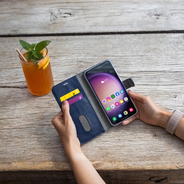 Fixed Samsung Galaxy A55 Etui Opus Book Blå