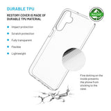 Fixed Samsung Galaxy A15 Cover ReStory Transparent