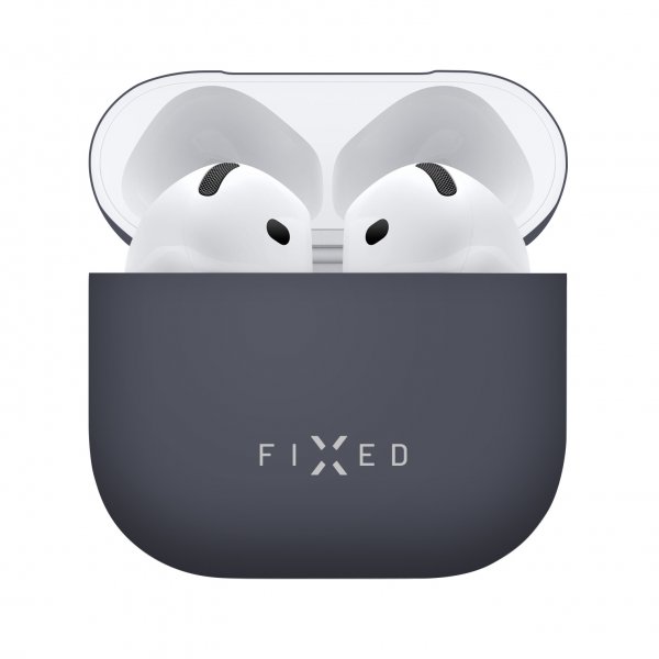 Fixed AirPods 4 Cover Silky Blå