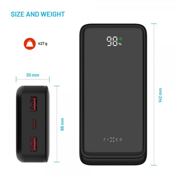 Fixed Powerbank Zen2 20 20W 20.000 mAh