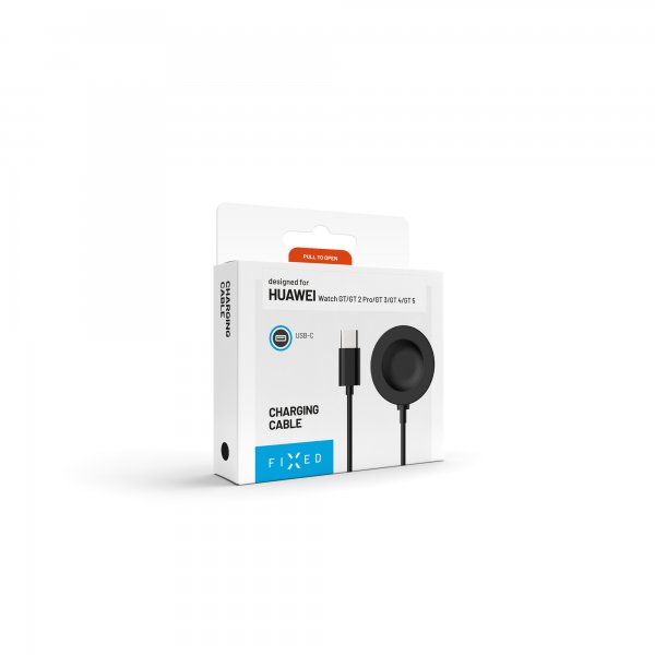 Fast Laddare Huawei Watch USB-C 1m Sort