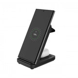 Fixed Trådløs Oplader Powerstation til Garmin 3-i-1 15W Sort