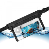 Fixed Vandafvisende Etui til Mobiltelefon Dry Belt Sort