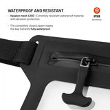 Fixed Vandafvisende Etui til Mobiltelefon Dry Belt Sort