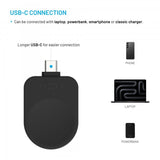 Fixed Oplader Samsung Galaxy Watch USB-C Sort