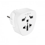 Fast Rejseadapter Schuko EU/Verden