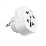 Fast Rejseadapter Schuko EU/Verden