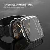 Fast Apple Watch 46mm (Serie 10) Cover med Indbygget skærmbeskytter PURE