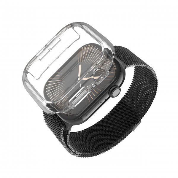 Fast Apple Watch 42mm (Serie 10) Cover med Indbygget skærmbeskyttelse PURE