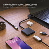 Fast Quadri USB-C Hub 5i1