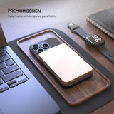 Fixed MagSafe Powerbank MagZen 5 Crystal Qi2 Lyserød