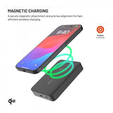 Fixed MagSafe Powerbank MagZen 10 Crystal Qi2 Sort
