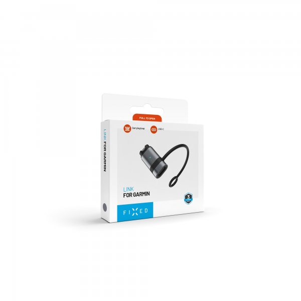 Fast Garmin Smartwatch Opladeradapter USB-C Sort