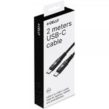 Celly Kabel USB-C/USB-C PD 100W 2m