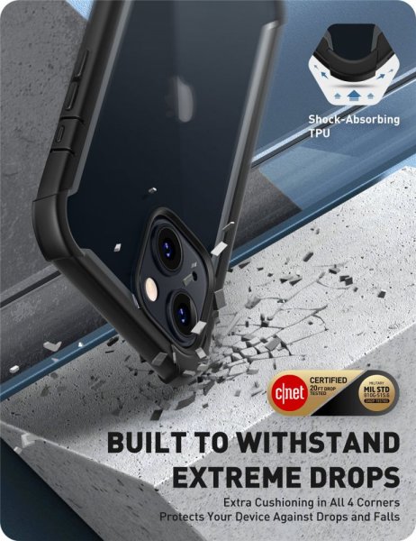 Supcase iPhone 13/iPhone 14 Cover Ares Sort