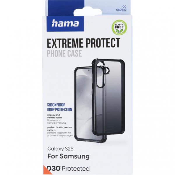 Hama Samsung Galaxy S25 Cover Extreme Protect Sort