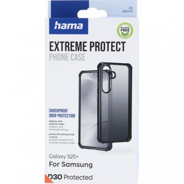 Hama Samsung Galaxy S25 Plus Cover Extreme Protect Sort