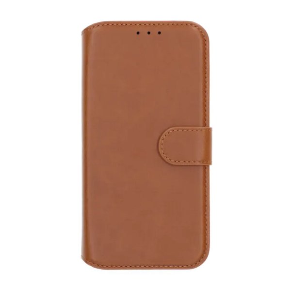 Rvelon iPhone 17 Etui 4 Kortlommer Aftagelig Skal Brun
