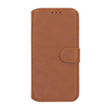 Rvelon iPhone 17 Etui 4 Kortlommer Aftagelig Skal Brun