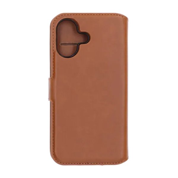 Rvelon iPhone 17 Etui 4 Kortlommer Aftagelig Skal Brun