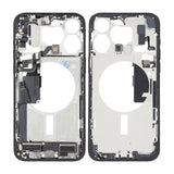 Mellemramme med smådele til iPhone 15 Pro Max - Blå Titanium OEM
