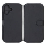 Rvelon iPhone 17 Etui 4 Kortlommer Aftageligt Cover Sort