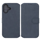 Rvelon iPhone 17 Etui 4 Kortlommer Aftagelig Skal Blå