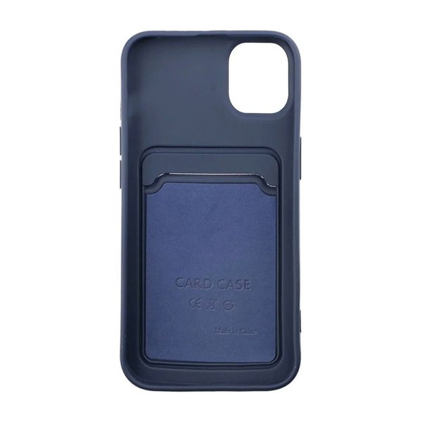 iPhone 11 Cover Kortholder Blå