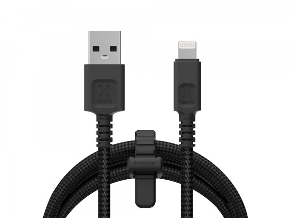 Xtorm Lightning til USB-A Kabel Next Gen 12W 1.5m Sort