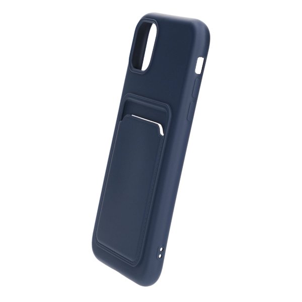 iPhone 11 Cover Kortholder Blå