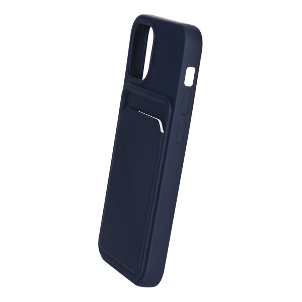 iPhone 12 Mini Cover Kortholder Blå