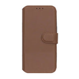 Rvelon iPhone 17 Pro Etui Ægte Læder Brun