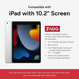 ZAGG iPad 10.2 (gen 7/8/9) Cover Rugged Tablet Case Sort