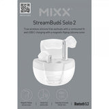 Mixx Hovedtelefoner StreamBuds Solo 2 TWS Hvid