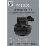 Mixx Høretelefoner StreamBuds Solo 3 TWS Sort