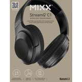 Mixx Høretelefoner StreamQ C1 Over-Ear Sort