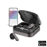 Mixx Trådløse Hovedtelefoner StreamBuds Ultra Hybrid Sort Gun Metal