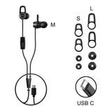 Mixx Kabelforbundne Hovedtelefoner SoundPort USB-C Sort