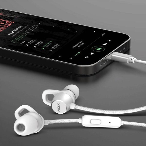 Mixx Høretelefoner med ledning SoundPort USB-C Hvid