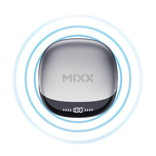 Mixx Trådløse Høretelefoner StreamBuds Hybrid Charge 2 Hvid